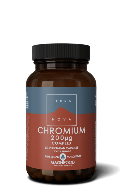 Chromium 200 mcg complex 50 capsules Terranova