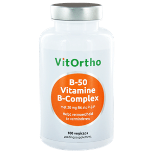B-50 Vitamine B-complex 100 vegi-caps Vitortho