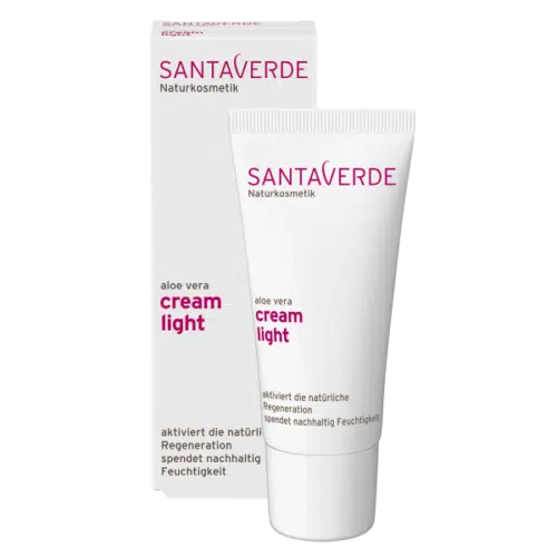 Aloe vera dag/nachtcreme light 30ml Santaverde