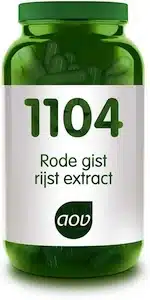 1104 Rode gist rijst extra 90 capsules AOV