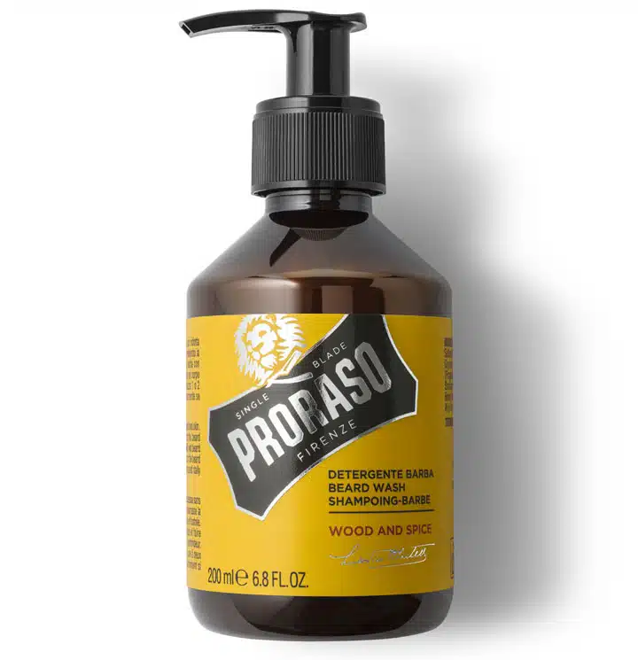 Baard shampoo wood and spice 200 ml Proraso