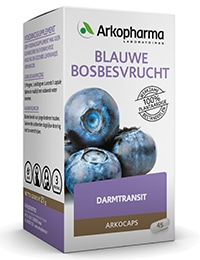Blauwe bosbesvrucht 45 capsules Arkocaps