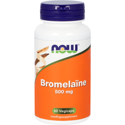 Bromelaine 500 mg 60 vegi-caps NOW