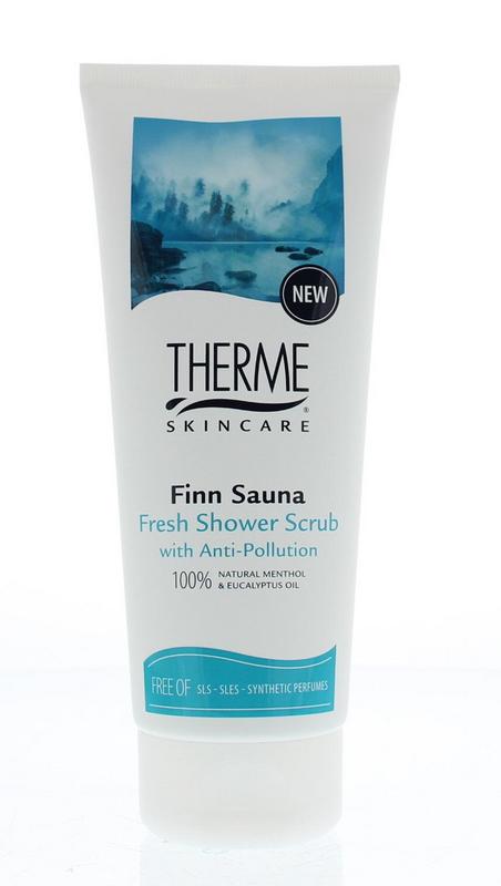 Finn sauna fresh shower scrub 200 ml Therme
