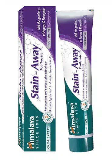 Herbal tandpasta stain away 75 ml Himalaya