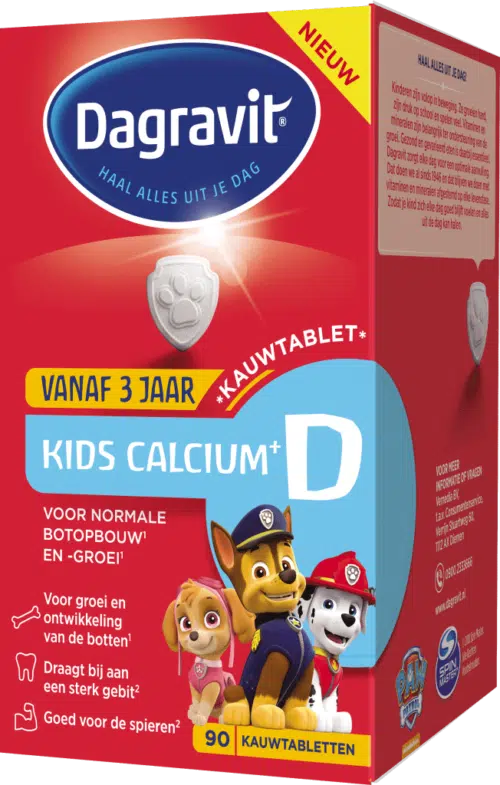 Kids calcium & vitamine D 90 tabletten Dagravit