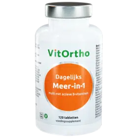 Meer in 1 dagelijks 120 tabletten Vitortho