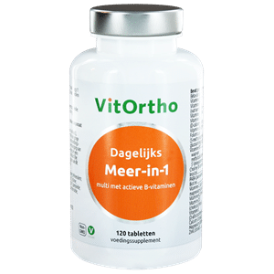 Meer in 1 dagelijks 120 tabletten Vitortho