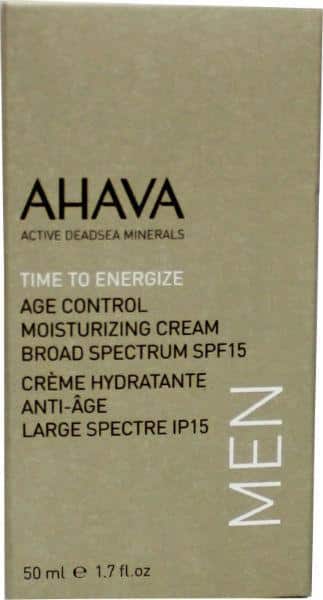 Men age control moisterizer SPF 15 50 ml Ahava