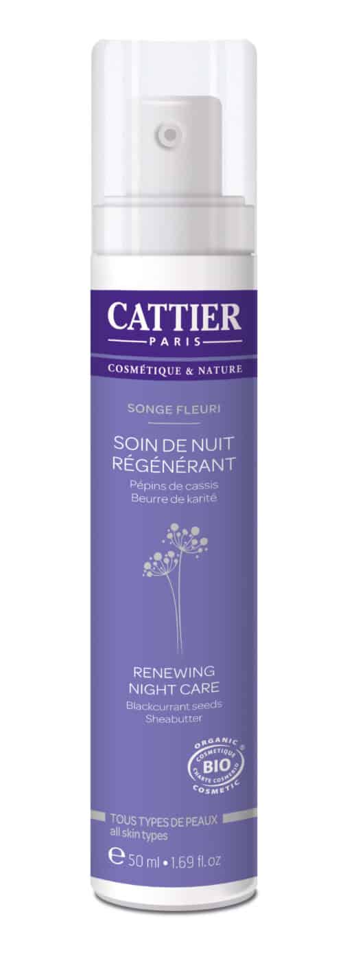 Nachtcrème songe fleuri 50 ml Cattier