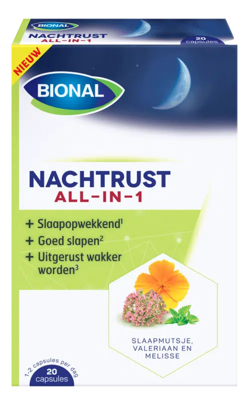 Nachtrust all in 1 20 capsules Bional