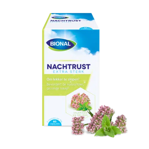 Nachtrust extra sterk (melatonine) 60 capsules Bional