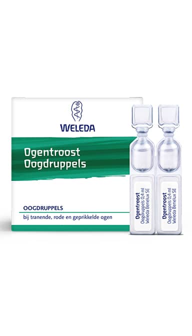 Ogentroost oogdruppels 0.4ml 20amp Weleda