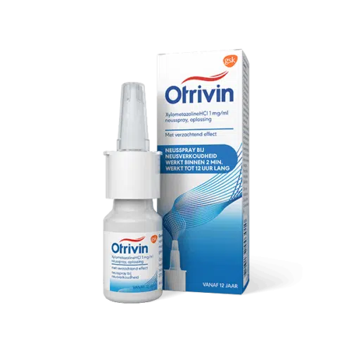 Otrivin Spray 1 mg volwassenen en kind vanaf 12 jaar verzachtend 10ml