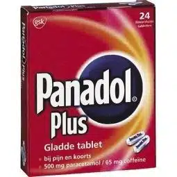 Panadol plus 24 gladde tabletten