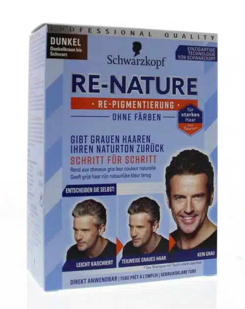 Re-nature creme man donker 1 set Schwarzkopf