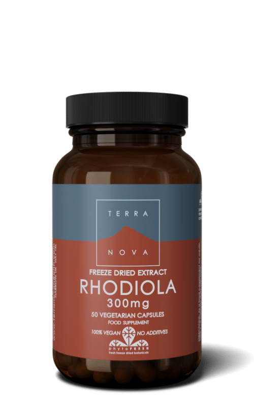 Rhodiola 300 mg 50 vegi-capsules Terranova