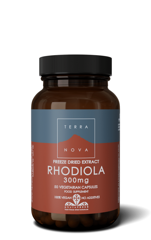 Rhodiola 300 mg 50 vegi-capsules Terranova