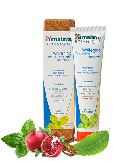 Tandpasta botanical whitenin gram complet c peppermint 150 gram Himalaya