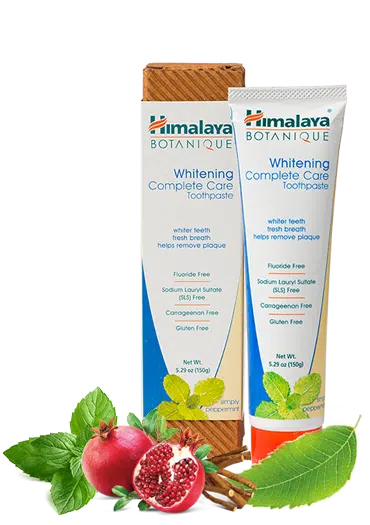 Tandpasta botanical whitenin gram complet c peppermint 150 gram Himalaya