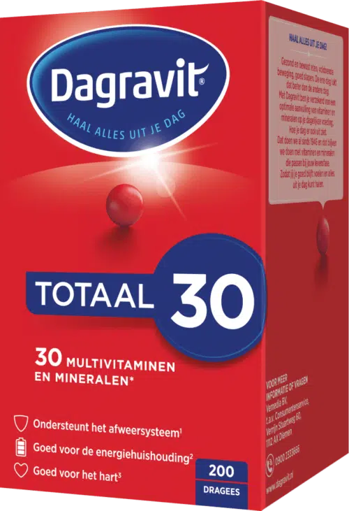 Totaal 30 200 dragees Dagravit