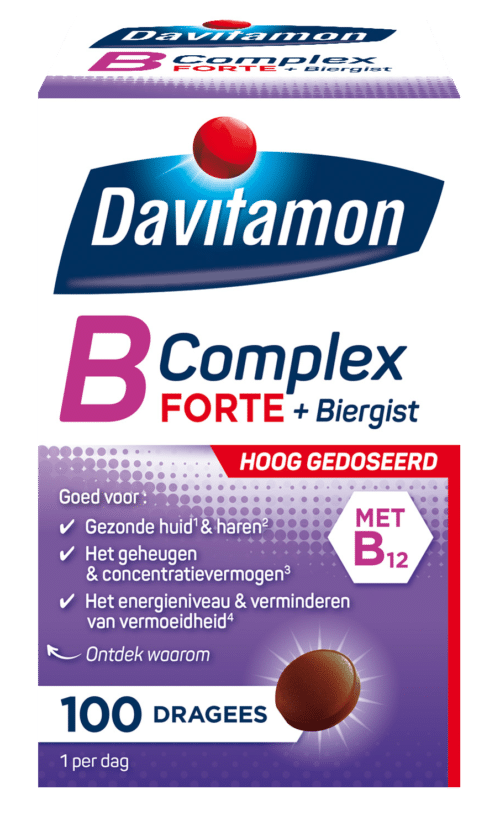 Vitamine B complex forte 100 dragees Davitamon