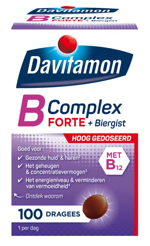 Vitamine B complex forte 100 dragees Davitamon