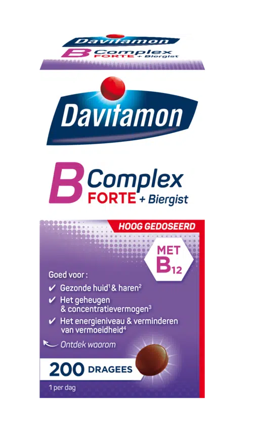 Vitamine B complex forte 200 dragees Davitamon