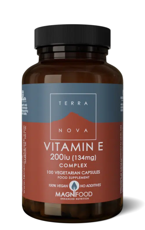 Vitamine E 200IU complex 100 capsules Terranova