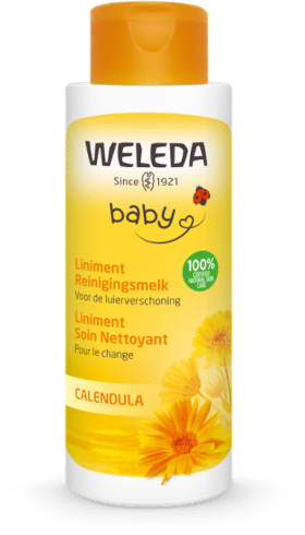 Calendula liniment reinigingsmelk vegan 400 ml Weleda