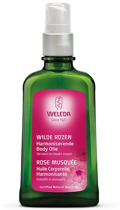 Wilde rozen harmoniserende body olie 100 ml Weleda