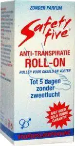 5 dagen zonder zweet 50ml roll Safety Five