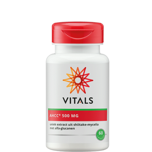 AHCC 500 mg 60 capsules Vitals
