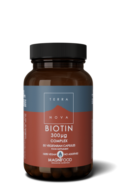 Biotin 300 mcg complex 50 capsules Terranova