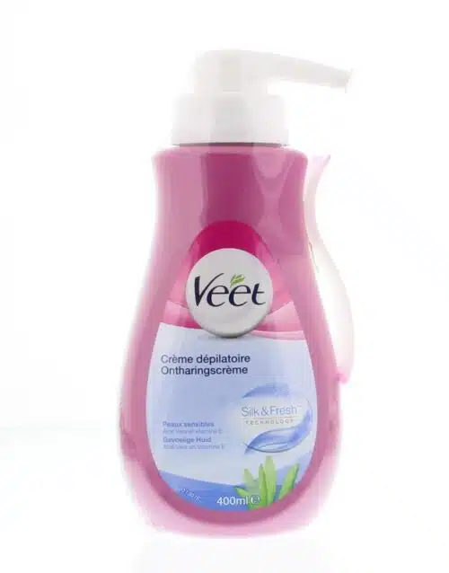 Creme gevoelige huid pomp 400ml Veet*