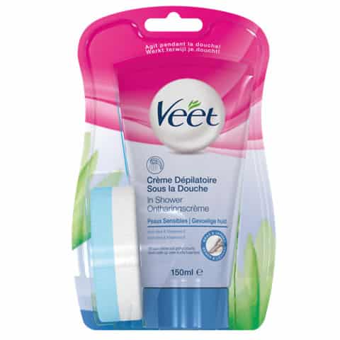 In shower gevoelige huid 150ml Veet