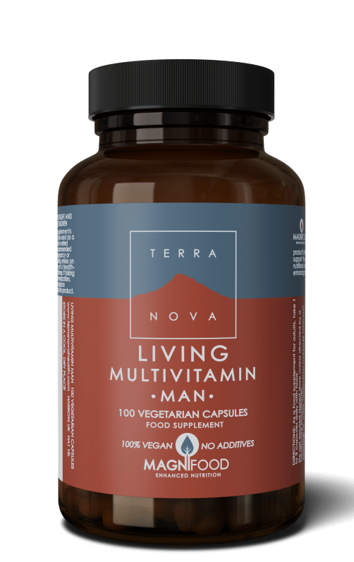 Living multivitamin man 100 capsules Terranova