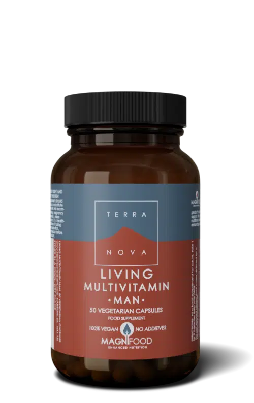 Living multivitamin man 50 capsules Terranova