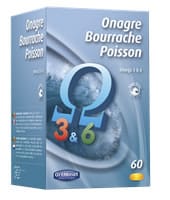 Onagre bourrache poisson 60 capsules Orthonat
