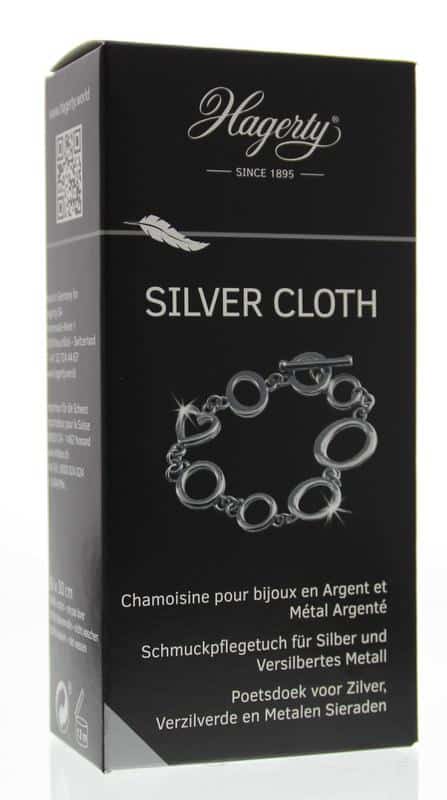 Silver cloth 30 x 36 cm 1 stuk Hagerty