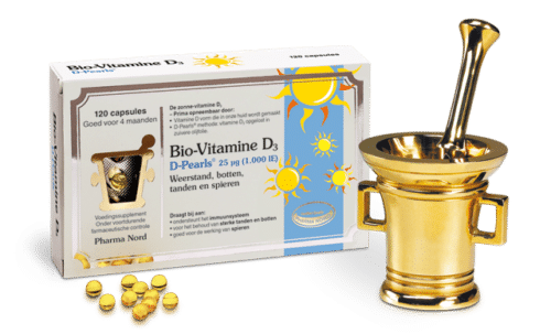 Bio vitamine D3 25 mcg 1000IE 120 capsules Pharmanord