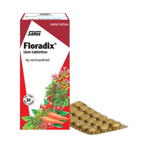 Floradix ijzer tabletten 147 tabletten Salus