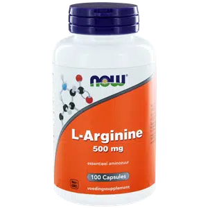L-Arginine 500 mg 100 capsules NOW