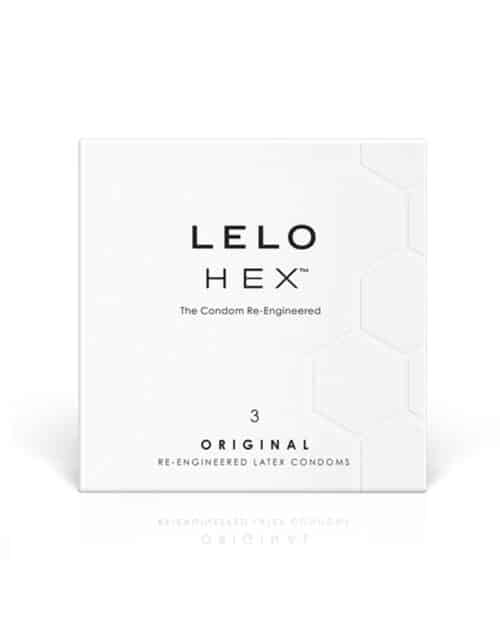 Lelo - HEX Condooms Original 3 Pack