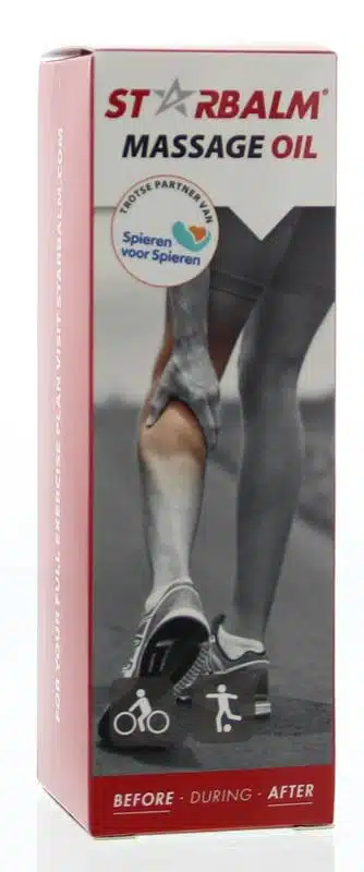Star balm massageolie rood 50 ml