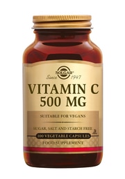 Vitamine C 500mg 100 vegicapsules Solgar