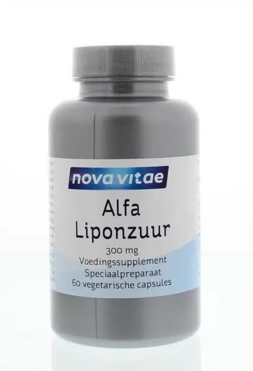Alfa liponzuur 300 mg 60 capsules Nova Vitae