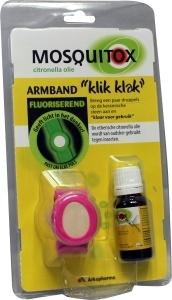 Armband met etherische olie 10 ml Mosquitox