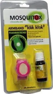 Armband met etherische olie 10 ml Mosquitox