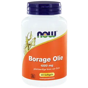 Borage oil 1000 mg 60 softgels NOW